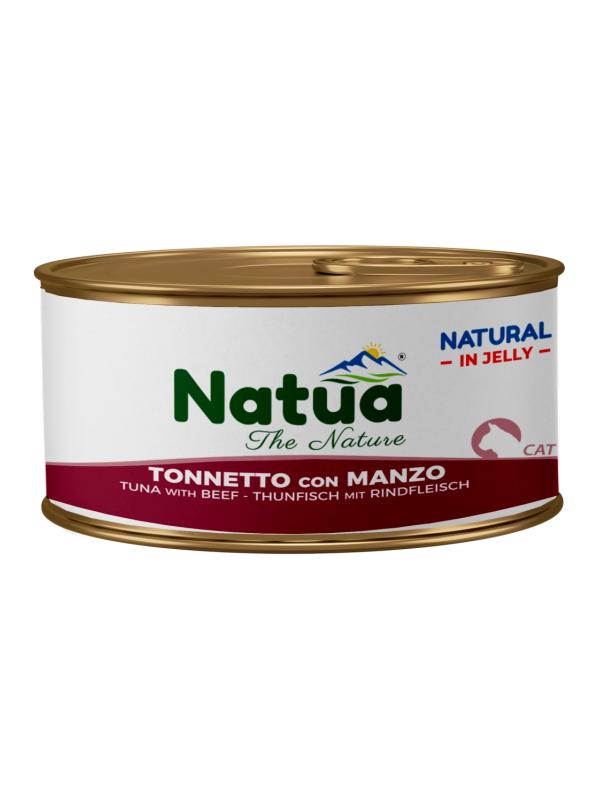 Natua Cat Jelly Tonnetto con Manzo 85g