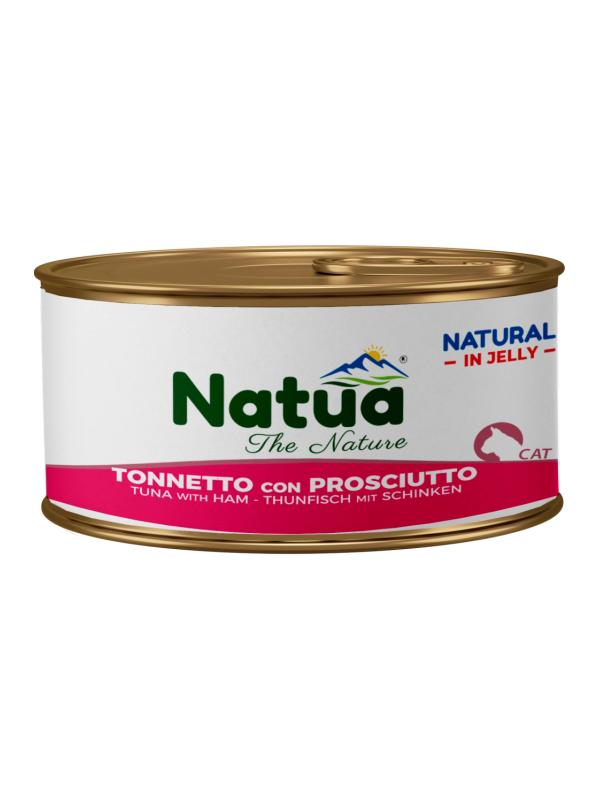 Natua Cat Jelly Tonnetto con Prosciutto 85g