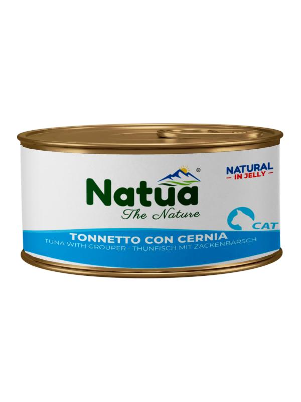 Natua Cat Jelly Tonnetto con Cernia 85g