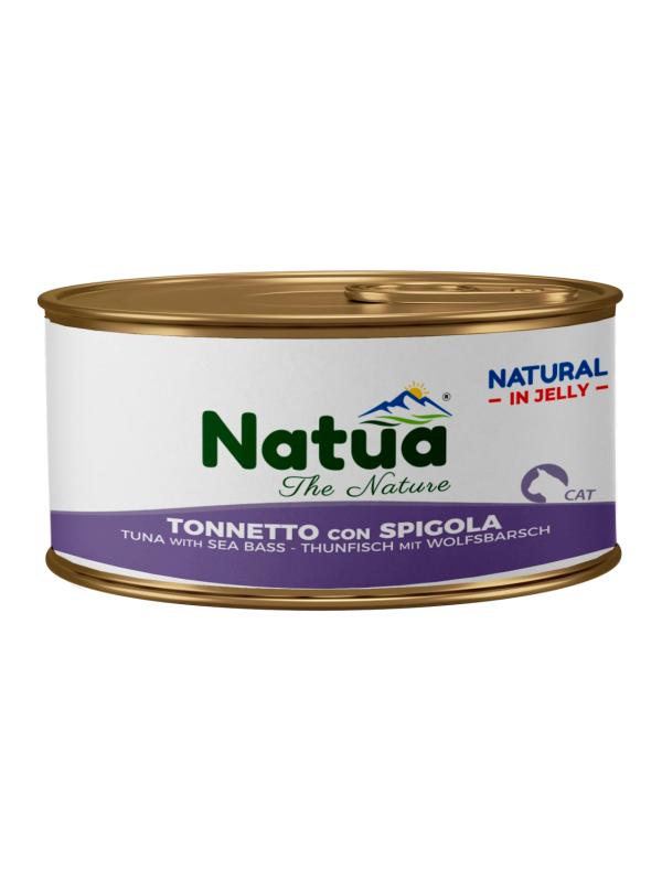 Natua Cat Jelly Tonnetto con Spigola 85g