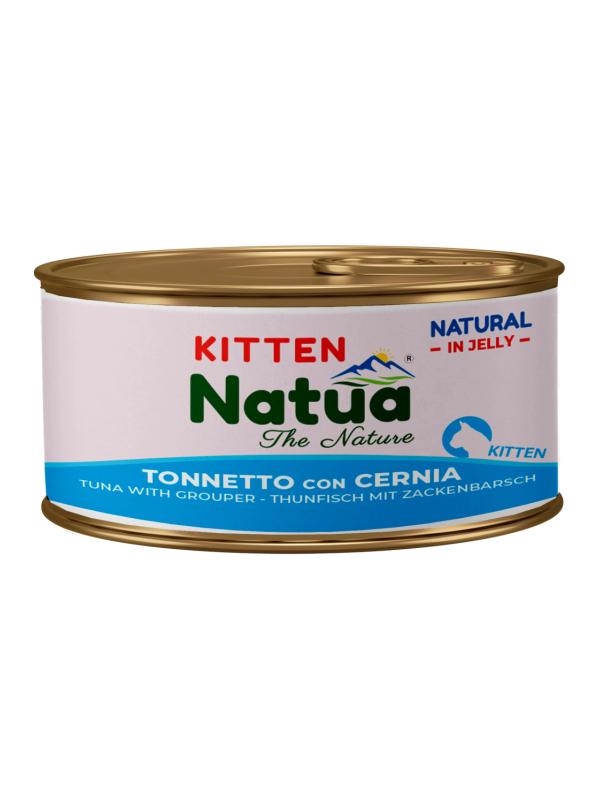 Natua Kitten Jelly Tonnetto con Cernia 85g