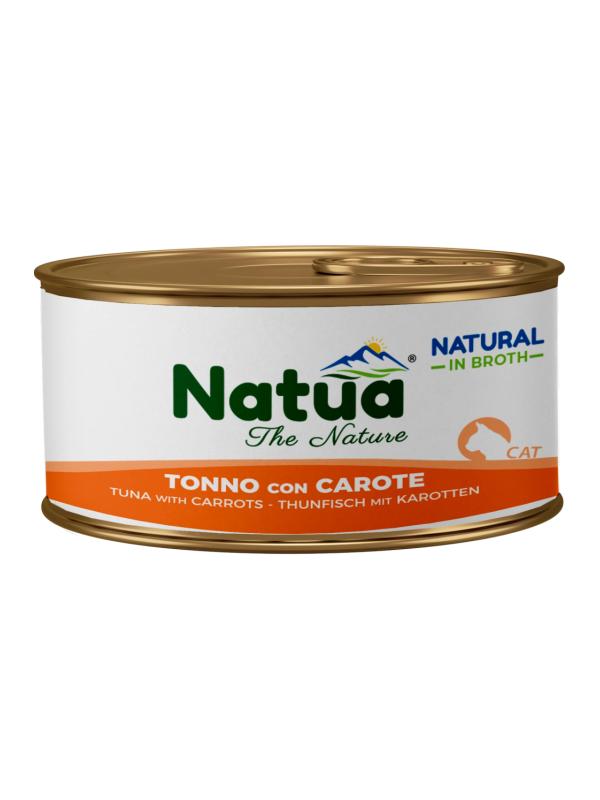 Natua Cat Brodo Tonnetto con Carote 85g