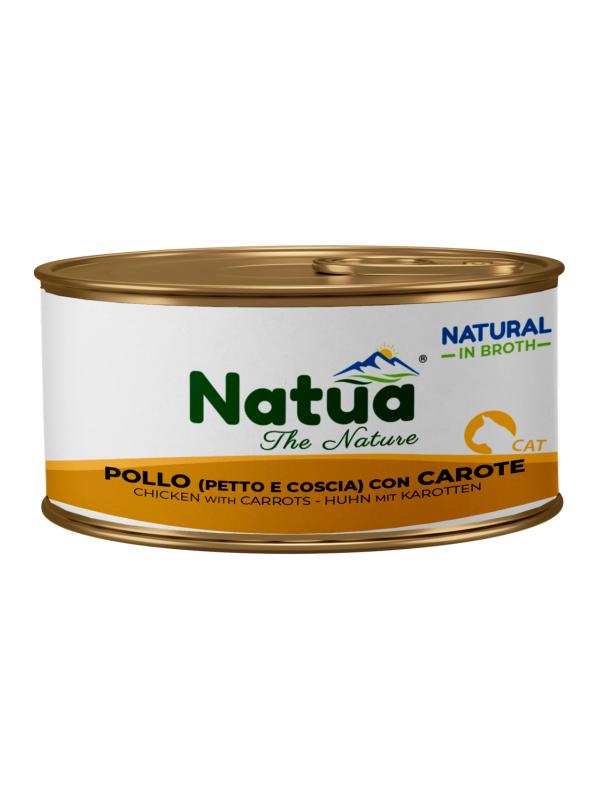 Natua Cat Brodo Pollo con Carote 85g