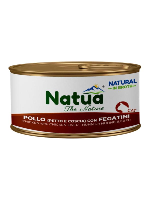Natua Cat Brodo Pollo con Fegatini 85g