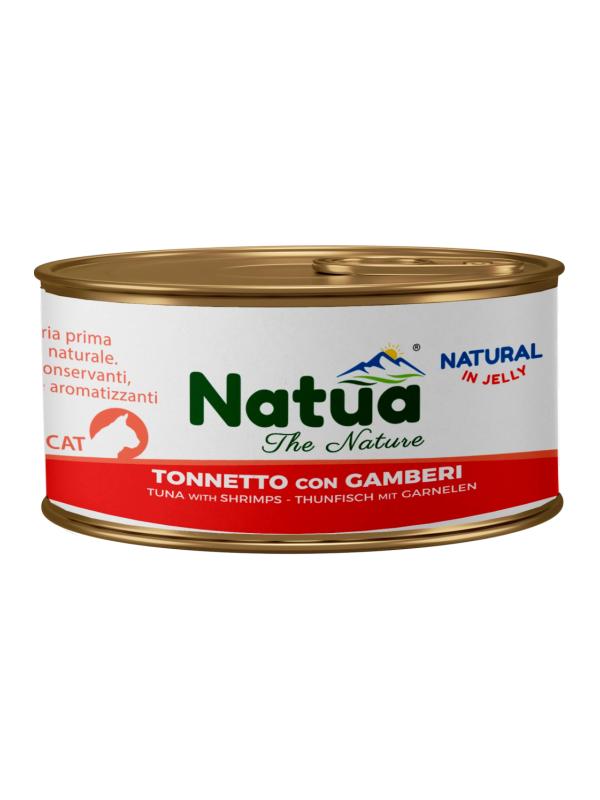  Natua Cat Jelly Tonnetto con Gamberi 150g