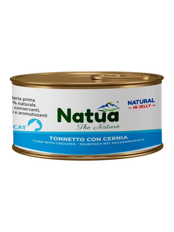 Natua Cat Jelly Tonnetto con Cernia 150g