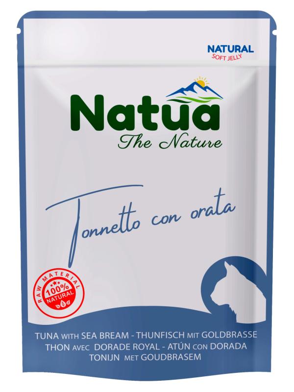 Natua Cat Busta Tonnetto con Orata 70g
