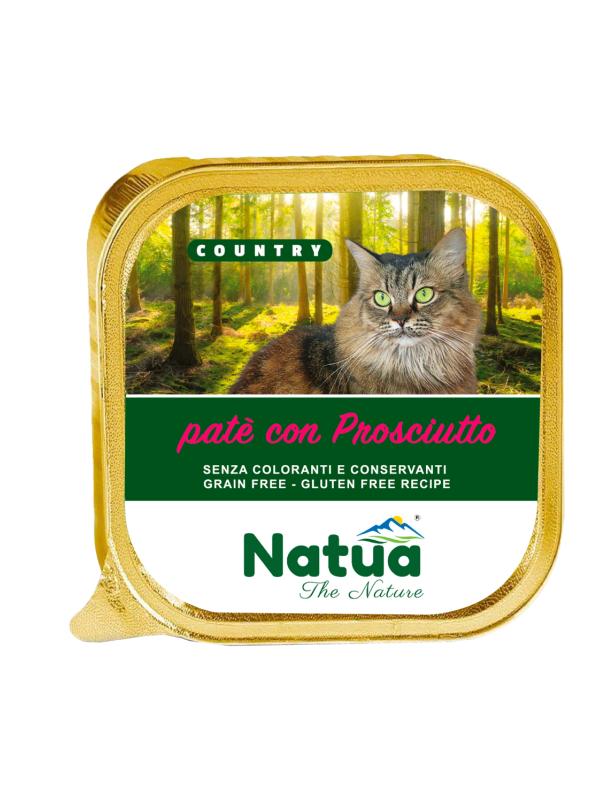Natua Cat Patè con Prosciutto 100g