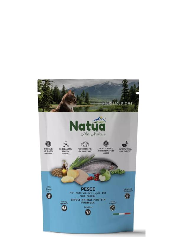 Natua Cat Sterilised Pesce 350gr