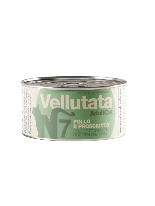 Natural Code Cat Vellutata Pollo e Prosciutto 85g