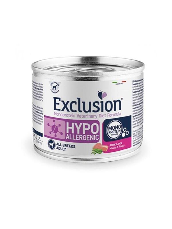 EXCLUSION Hypoallergenic Pork & Pea 200gr