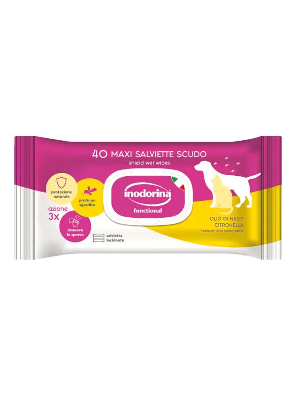 Inodorina Salviette Functional Scudo 40pz