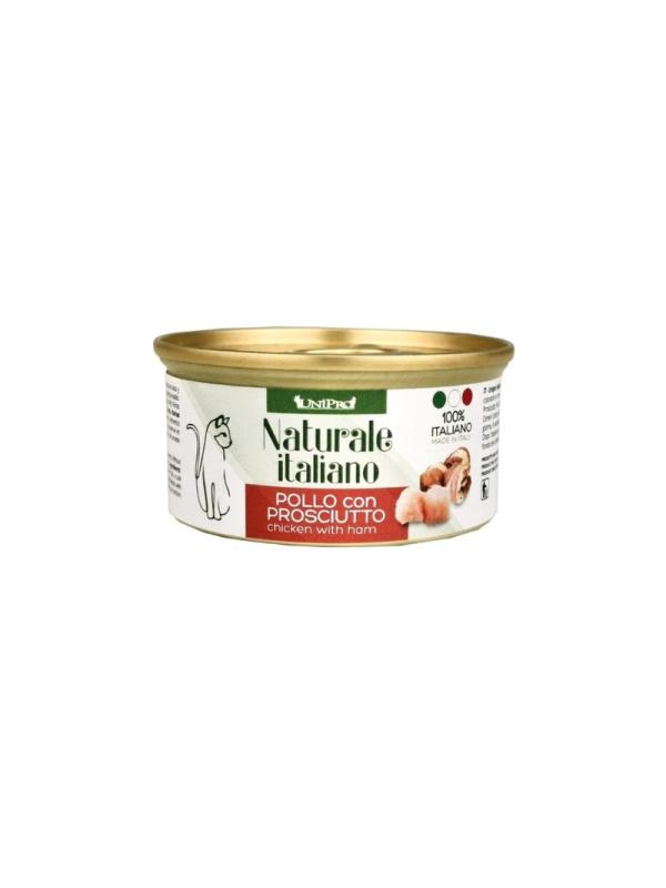 Unipro Cat Naturale Pollo con Prosciutto 85gr
