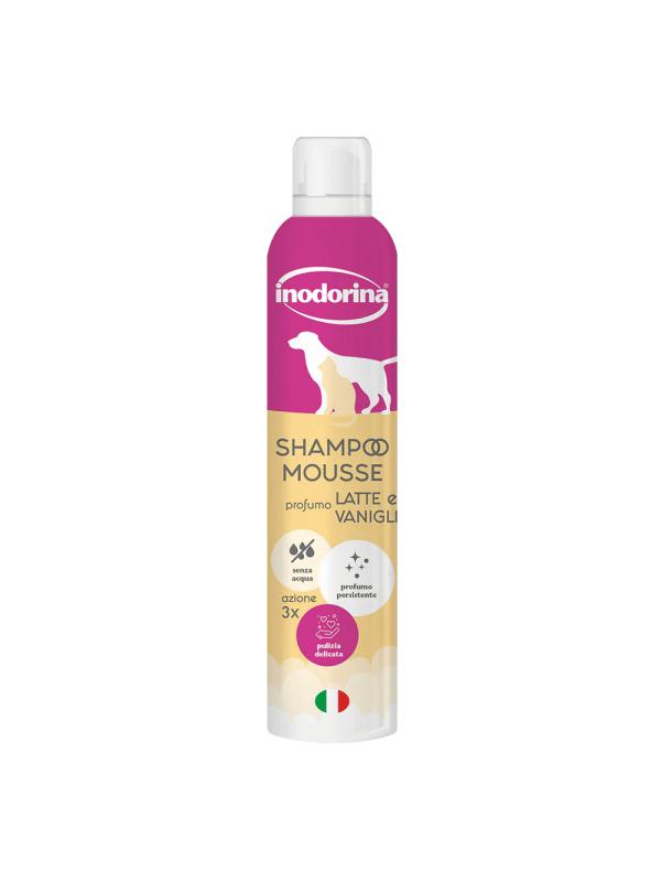 Inodorina Shampoo Mousse Latte e Vaniglia 300ml