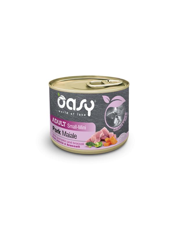 Oasy Dog Grain Free Adult Mini Maiale 200g