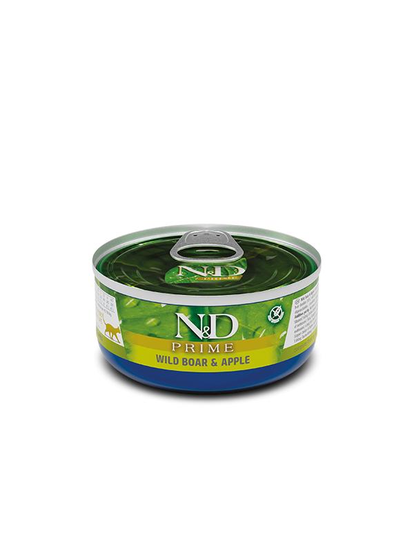 N&D Cat Prime Cinghiale e Mela 70g