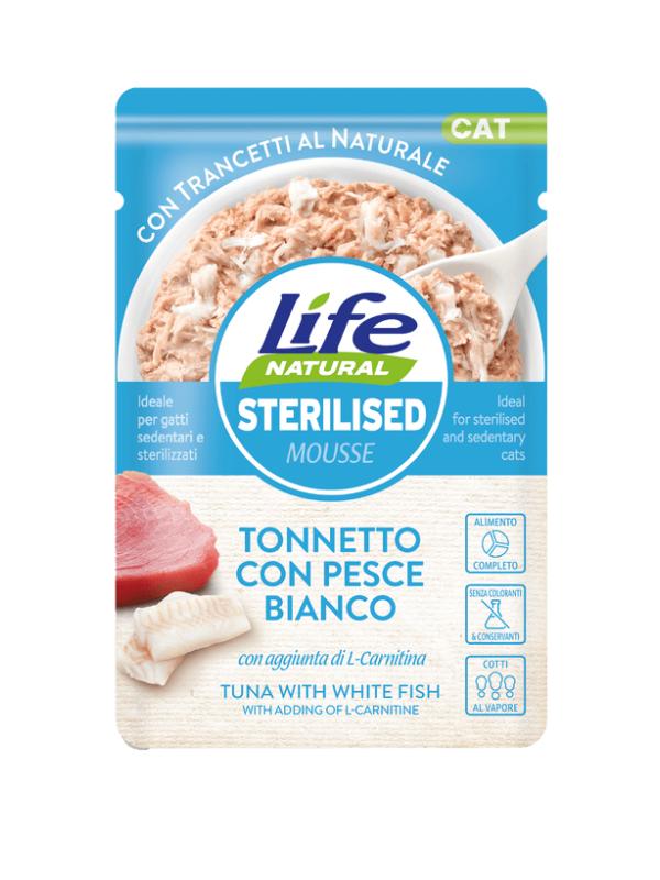 LifePetCare Cat Sterilised Mousse Tonnetto 70g