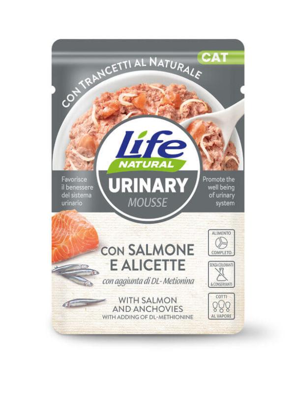 LifePetCare Cat Urinary Mousse Salmone 70g