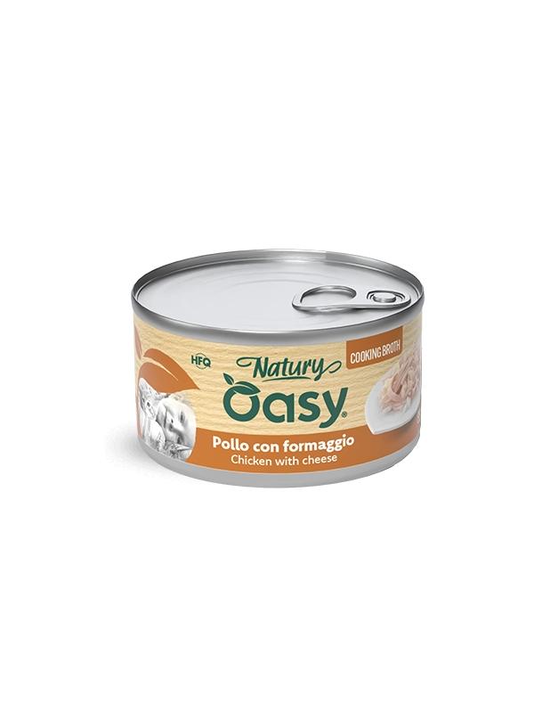 Oasy Cat Brodo Pollo con Formaggio 85g