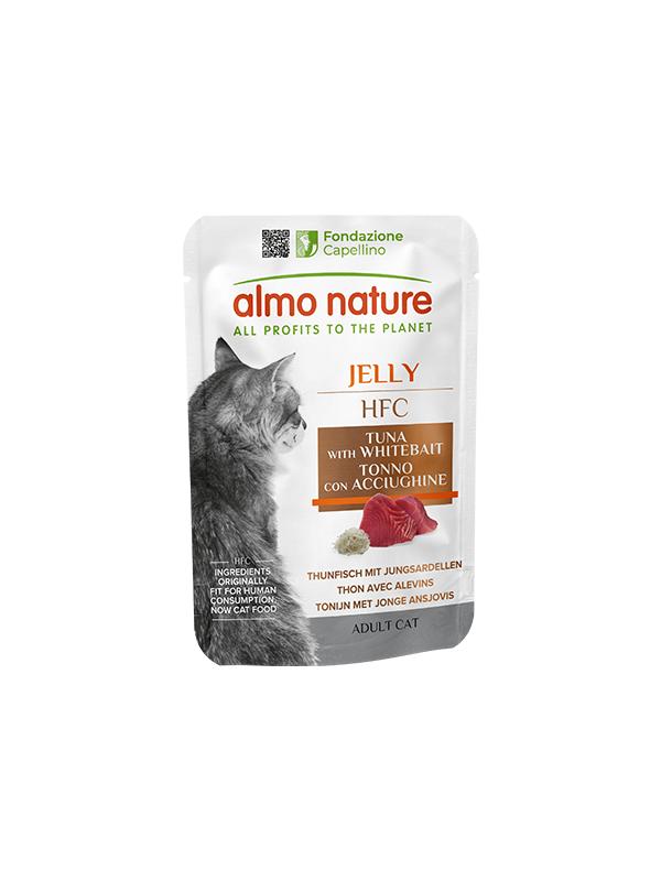 Almo Nature Jelly HFC Tonno e Acciughine 55g