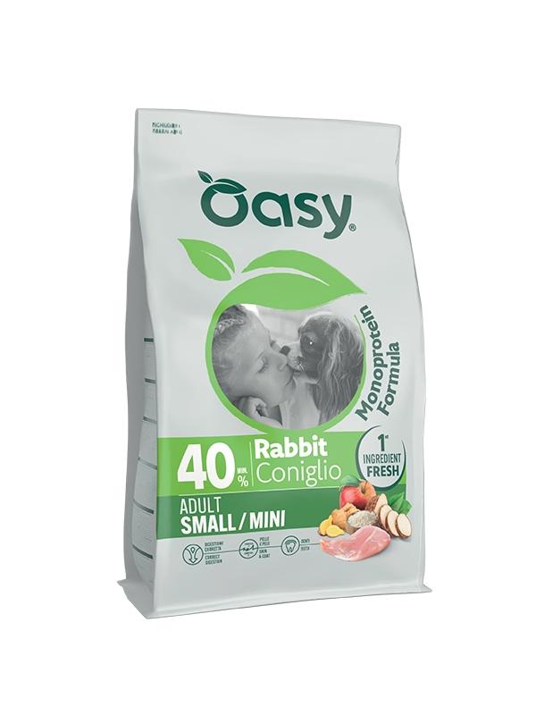 Oasy Dog Monoprotein Coniglio Mini 2,5kg