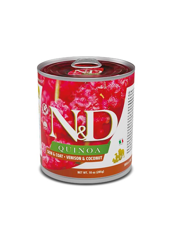 N&D Dog Quinoa Cervo e Cocco 285g