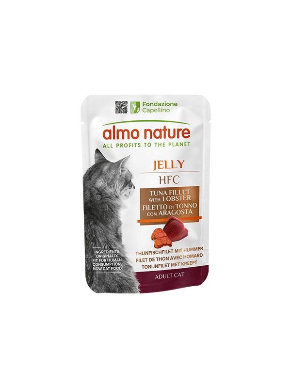 Almo Nature Jelly HFC Filetto di Tonno e Aragosta 55g