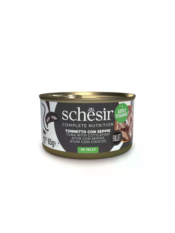 Schesir Cat Complete Tonnetto con Seppie 85g
