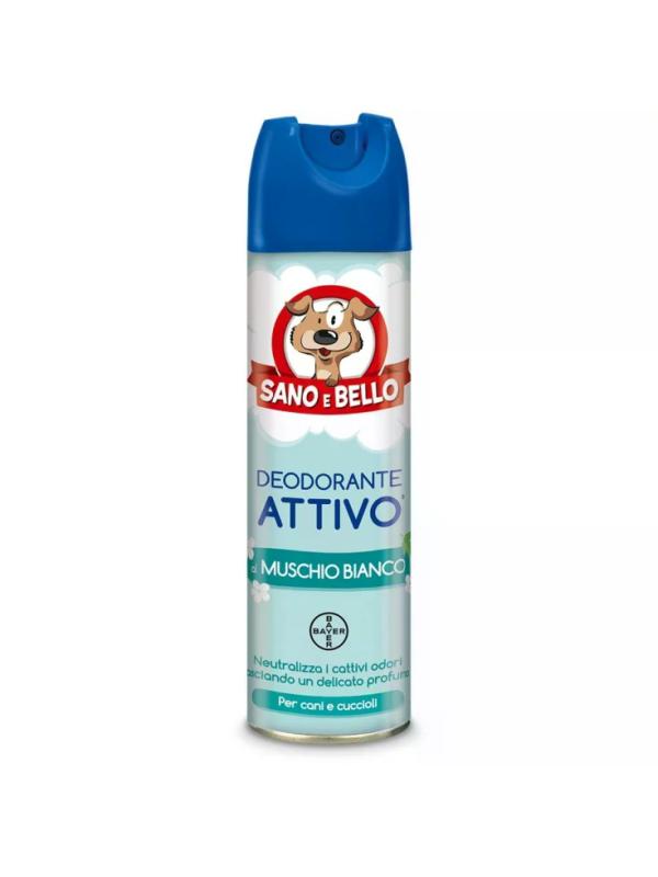 Bayer Deodorante Attivo al Muschio Bianco 250ml