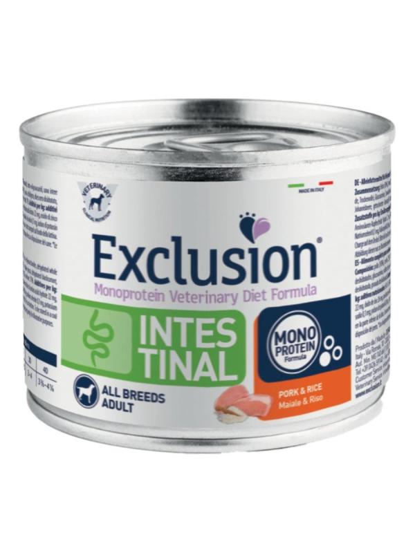 EXCLUSION Intestinal Pork & Rice M/L 200gr