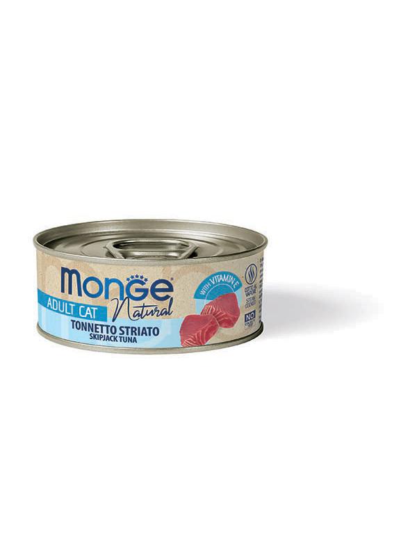 MONGE CAT NATURAL Tonnetto Striato 80gr