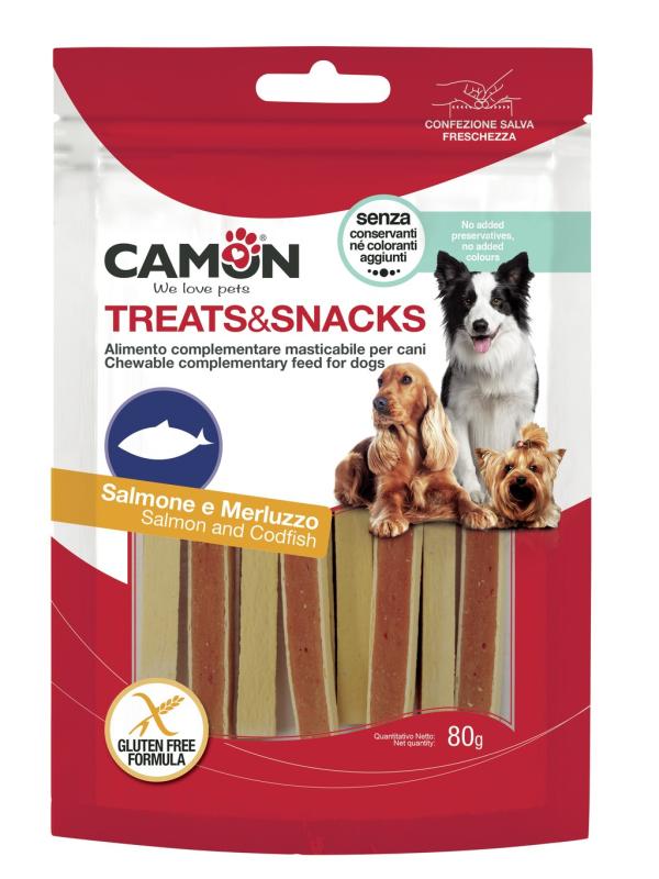 Camon Treats & Snacks Salmone e Merluzzo