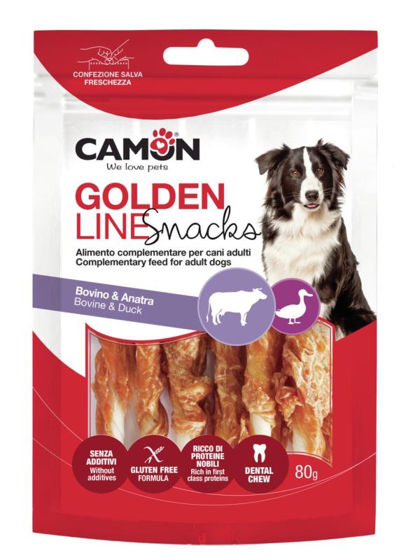 Camon Treats & Snacks Rolls Bovino e Anatra 70g