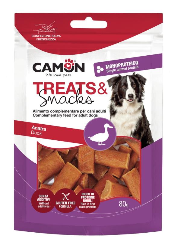 Camon Treats & Snacks Anatra Bocconcini 80g