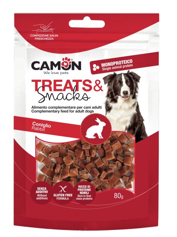 Camon Treats & Snacks Coniglio Dadini 80g