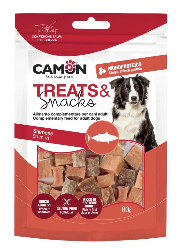 Camon Treats & Snacks Salmone Dadini 80g