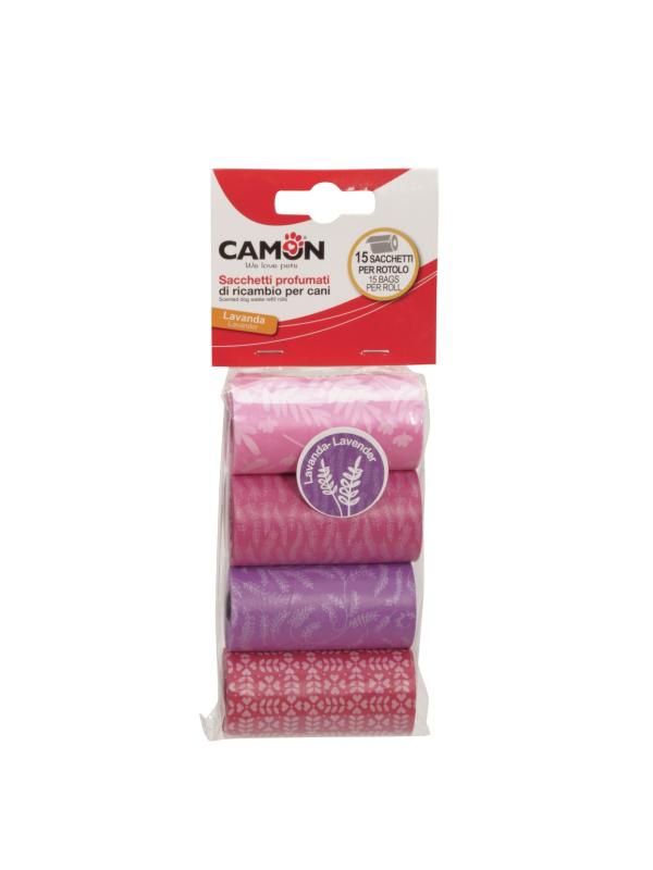 Camon Sacchetti Igienici Profumati alla Lavanda 4x15 Pezzi
