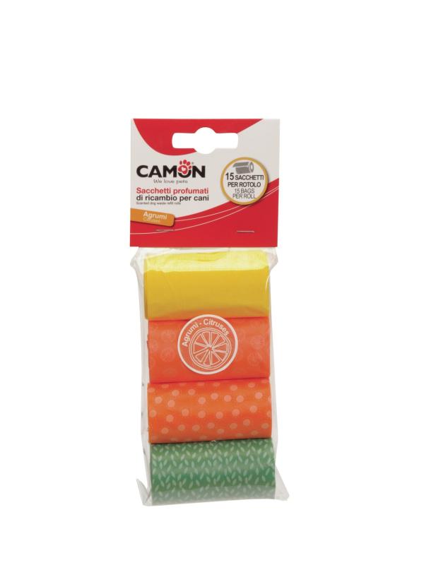 Camon Sacchetti Igienici Profumati agli Agrumi 4x15 Pezzi