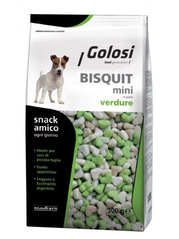 Golosi dog mini biscuit alle verdure 300g