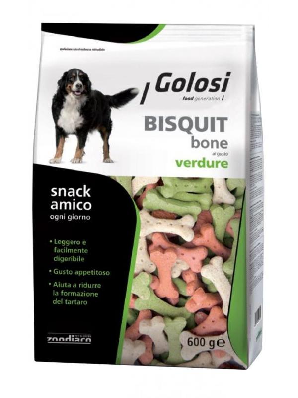 Golosi dog biscuit bone 600g