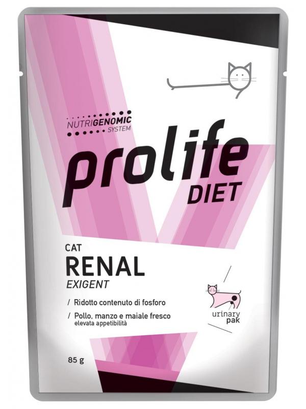 PROLIFE DIET CAT RENAL EXIGENT BUSTA 85g