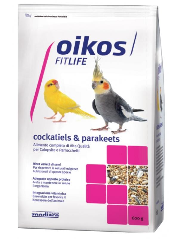 Oikos Cockatiels & Parakeets 600g