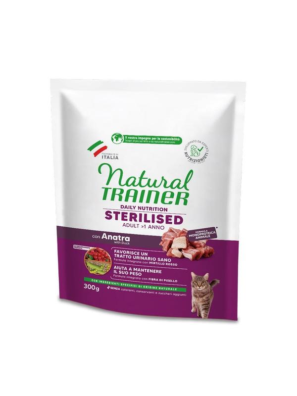 NATURAL TRAINER Sterilised Anatra 300gr