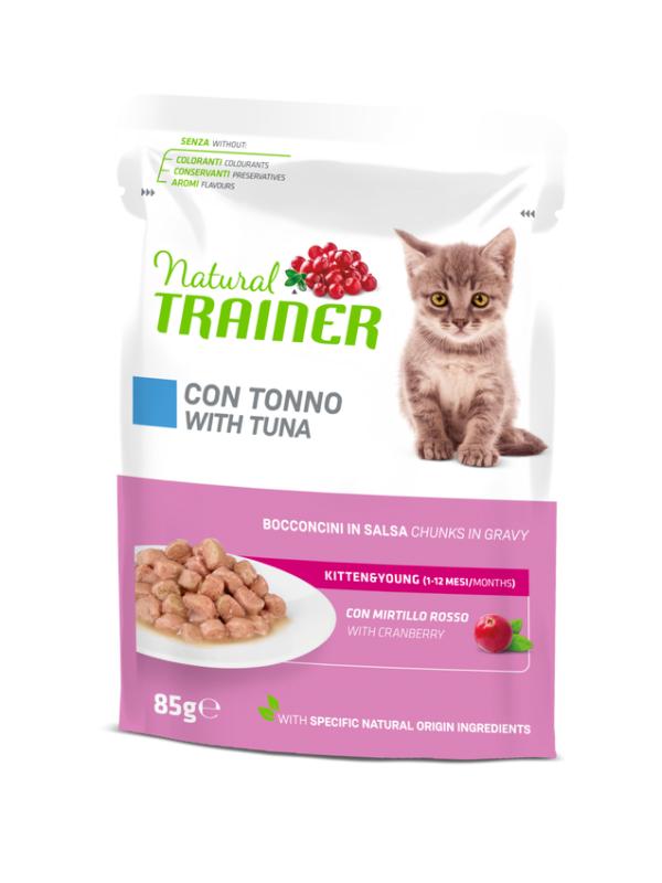 NATURAL TRAINER KITTEN Tonno 85gr