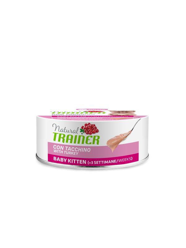 NATURAL TRAINER KITTEN Tacchino 80gr