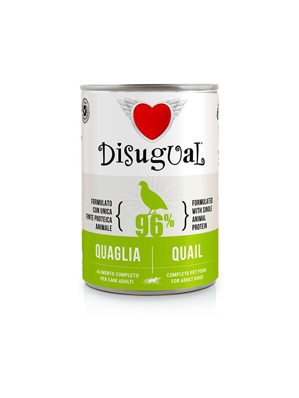 Disigual Dog Quaglia Monoprotein Formula 400gr