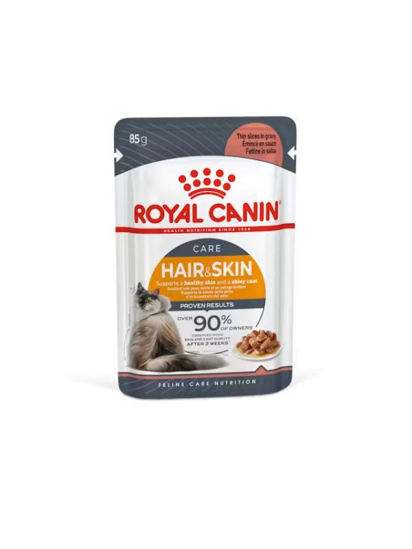 Royal Canin Cat Hair & Skin Salsa 85g