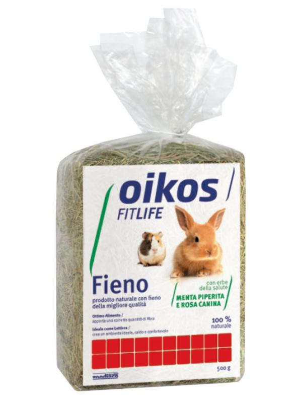 Oikos Fieno Menta Piperita e Rosa Canina 500g