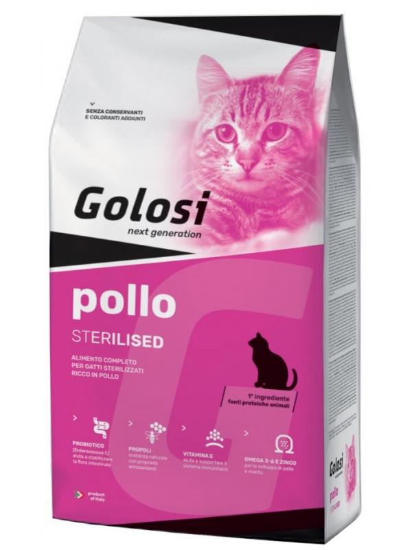 Golosi cat sterilised pollo 1,5kg