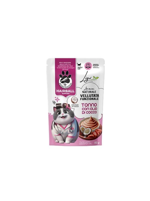 LIGO NATURE Vellutata Funzionale Tonno con Olio di Cocco 85gr